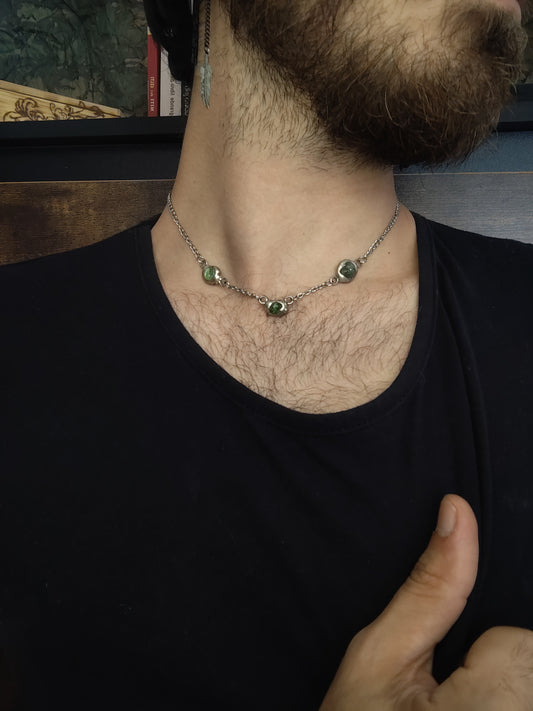 COLLANA PETROLIO IN MARE