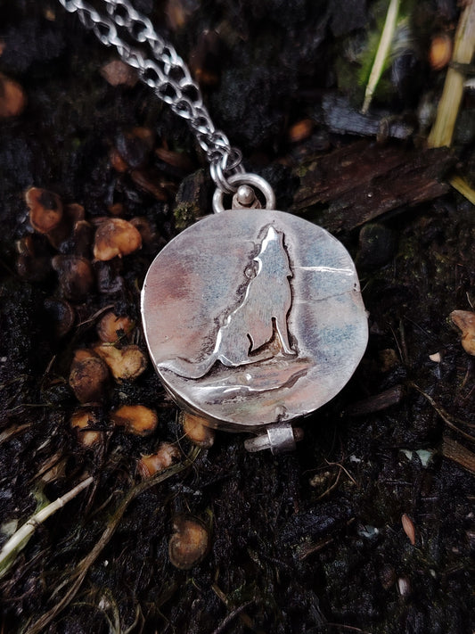 COLLANA PORTAFOTO CON LUPO